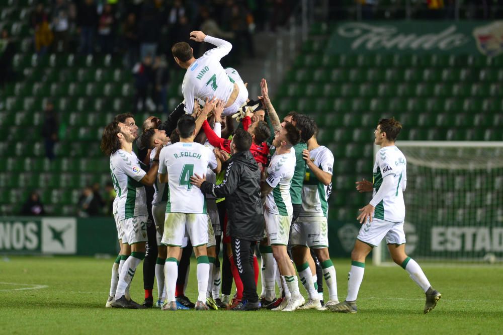 Las mejores fotografías del partido entre el Elche y el Racing de Santander