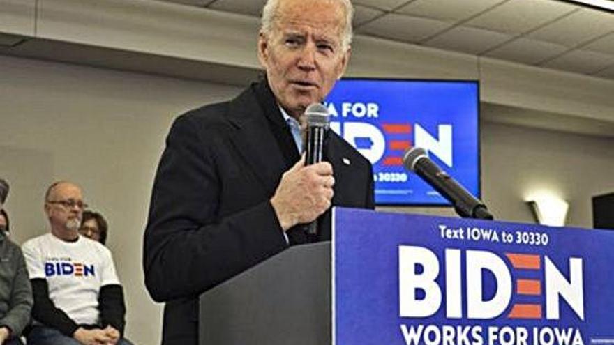 Joe Biden és el favorit entre els demòcrates