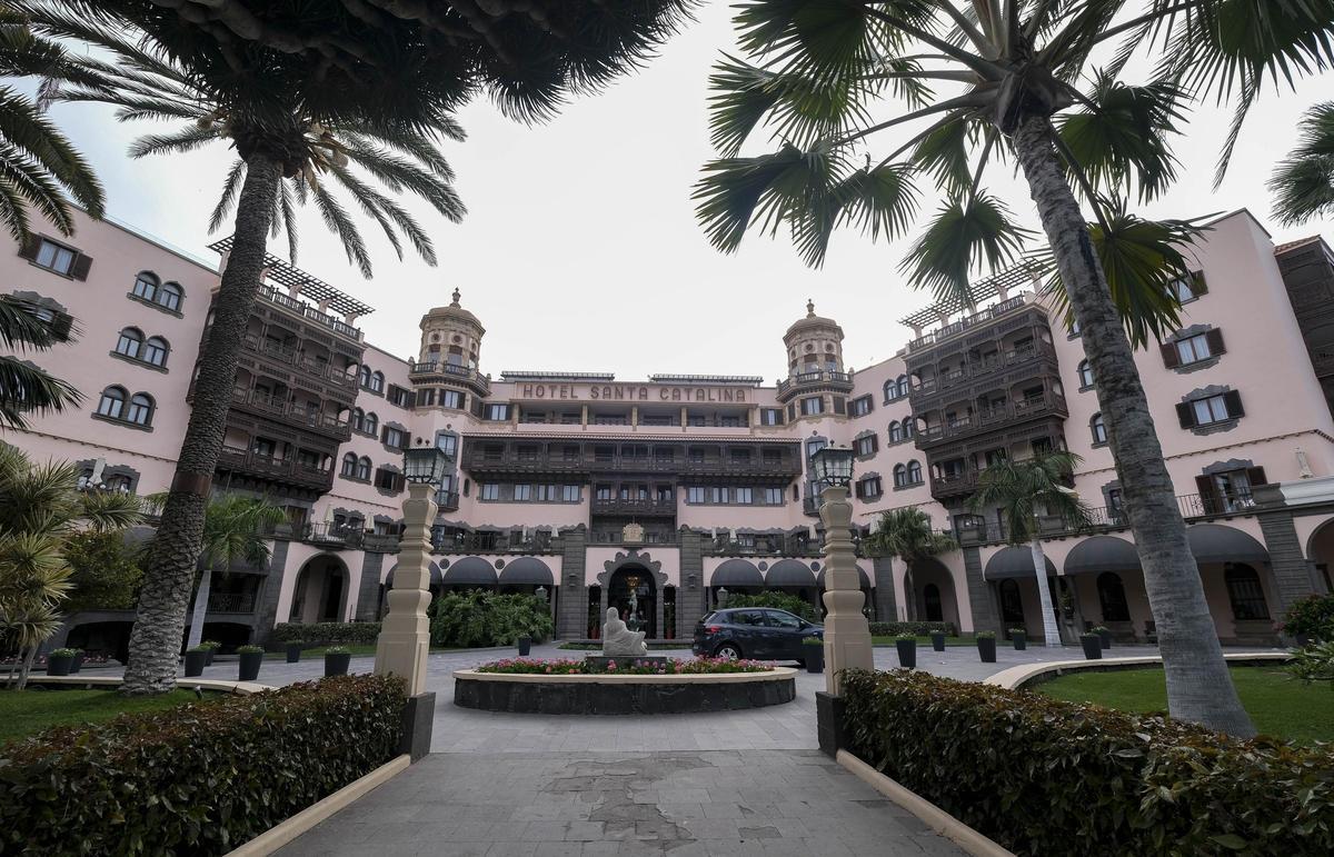 Vista del hotel Santa Catalina, que gestiona Barceló.