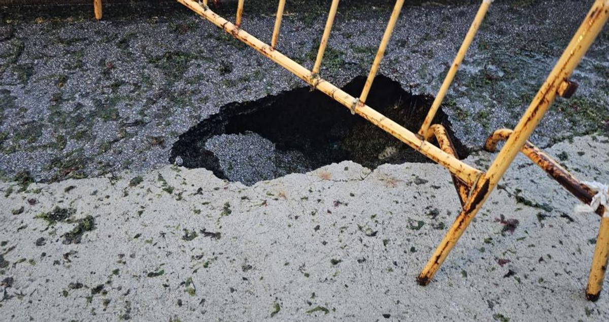 La rama penetró el parabrisas. |  Santos Álvarez