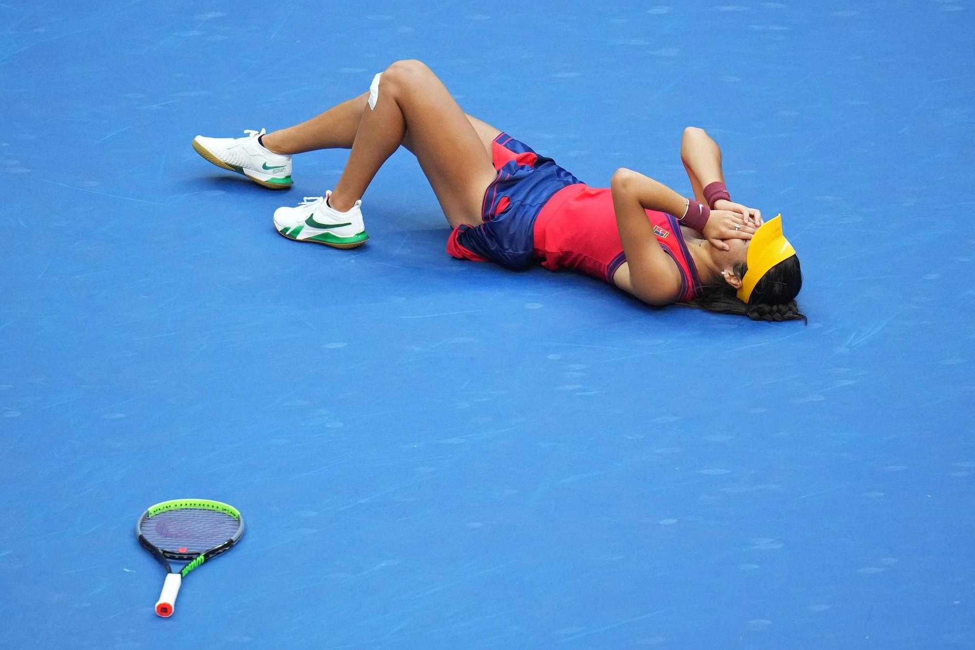 Emma Raducanu, tras ganar el US Open