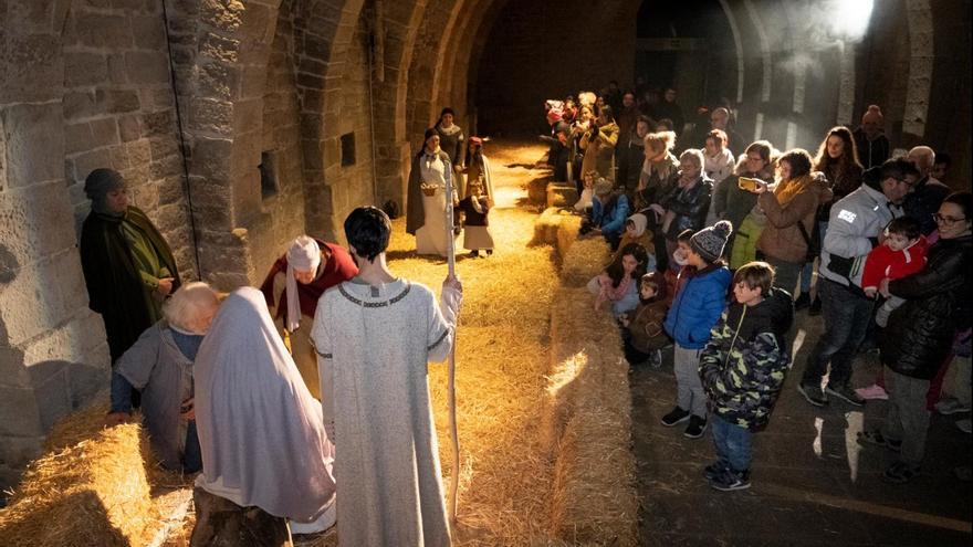 Les millors imatges del pessebre vivent de Món Sant Benet