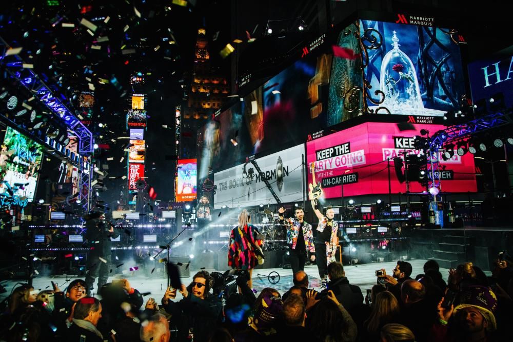 New Year's Eve celebration in New York, New York