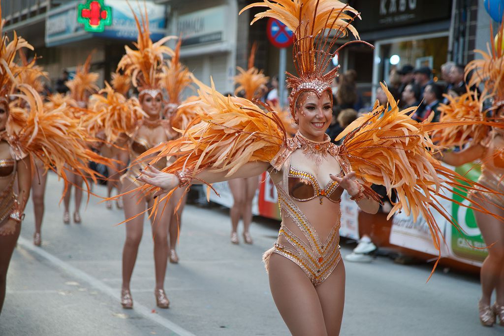 Las imágenes del gran desfile del Carnaval de Cabezo de Torres