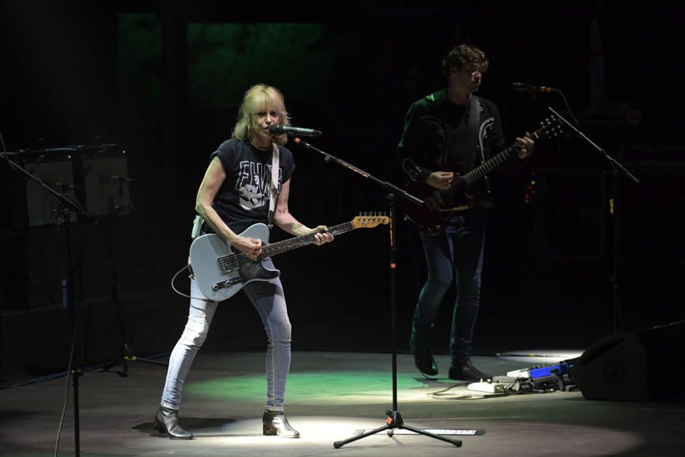 La banda liderada por Chrissie Hynde, 'The Pretenders', protagonista en la cantera de Nagüeles.