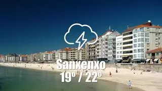 El tiempo en Sanxenxo: previsión meteorológica para hoy, domingo 6 de septiembre