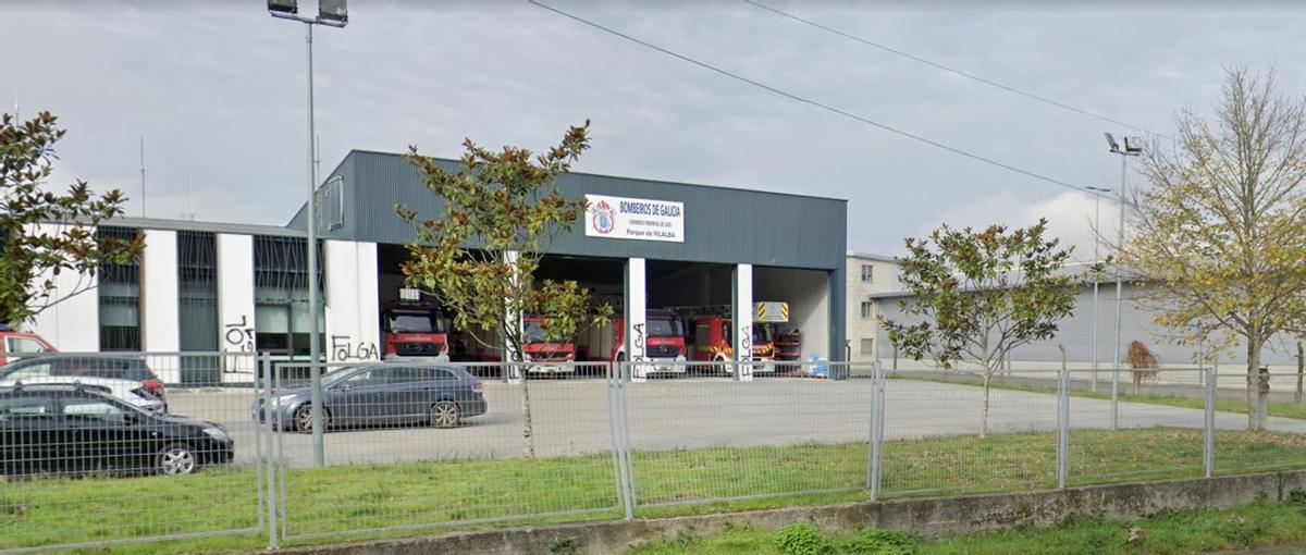 Instalaciones de los Bombeiros de Vilalba