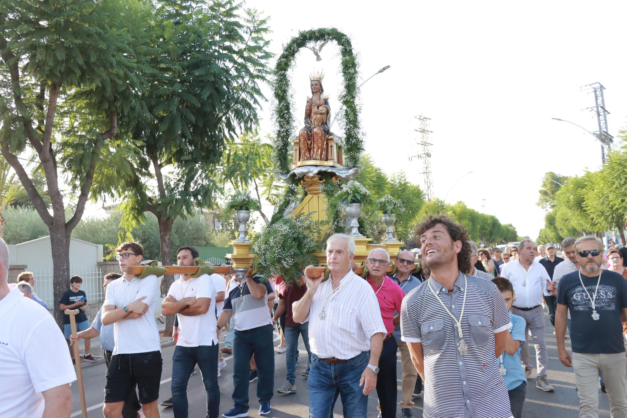 Las fotos de la 'baixà' de la Mare de Déu de Gràcia en Vila-real