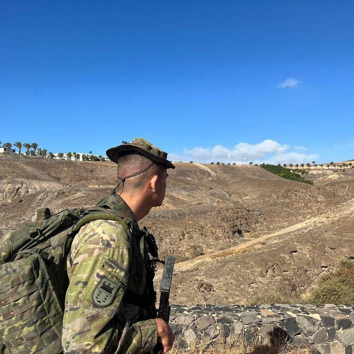 La Brigada 'Canarias' XVI se encuentra operando en diferentes islas.