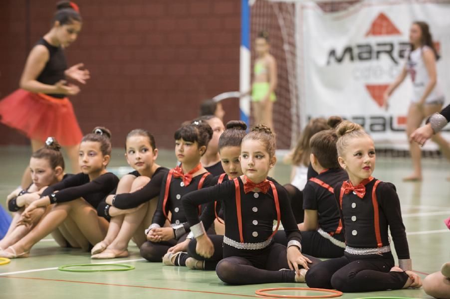 Exhibición de la Escuela de gimnasia rítmica