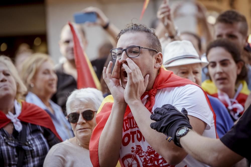 Accidentada manifestación por la