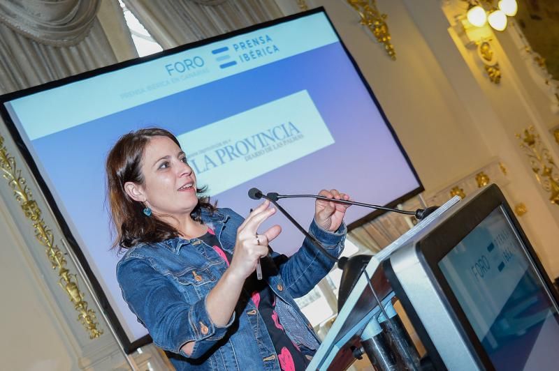 18-05-18. LAS PALMAS DE GRAN CANARIA.  Foro Adriana Lastra. FOTO: JOSÉ CARLOS GUERRA.  | 18/05/2018 | Fotógrafo: José Carlos Guerra