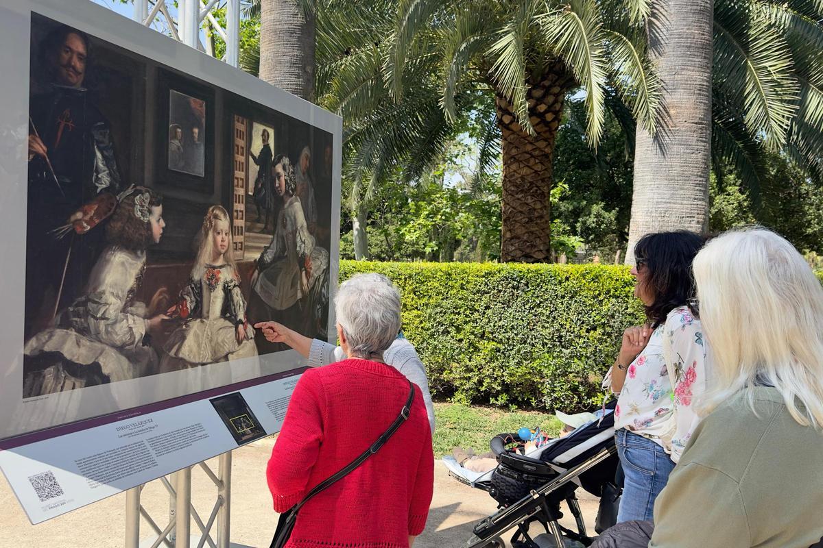 La exposición 'El Prado en las calles' llega a los Jardines de Viveros de València con más de 50 obras