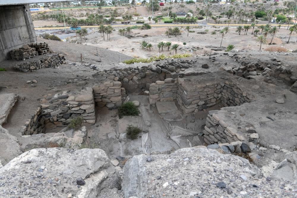 Recuperación de yacimientos arqueológicos en Telde