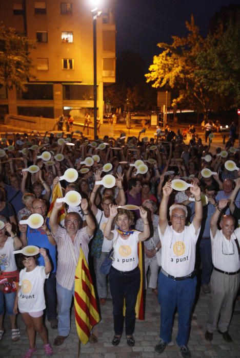 Assaig de la Diada a Girona