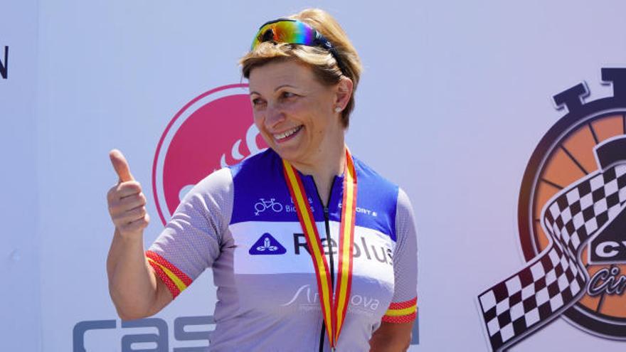 María José Silvestre se proclamó subcampeona de España en Cheste.