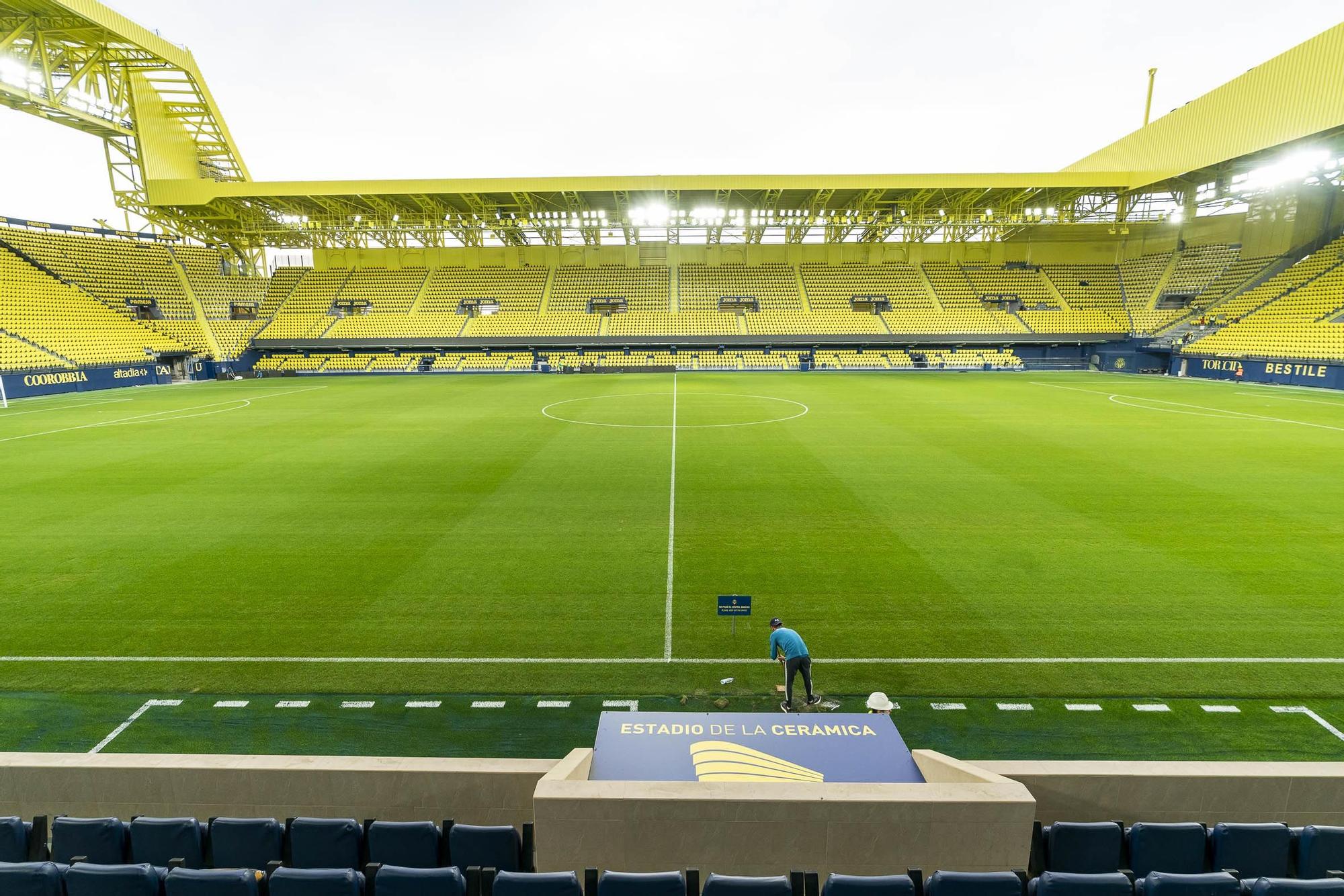 Así de espectacular ha sido la transformación del Estadio de La Cerámica