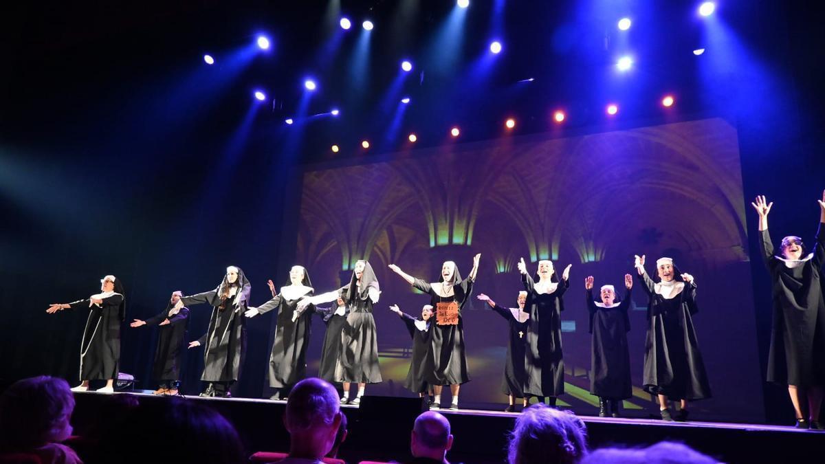 Espectacle final del Taller de Sister Act, una de les propstes de l'Aula de Teatre que es va veure el passat 4 de juliol al Kursaal