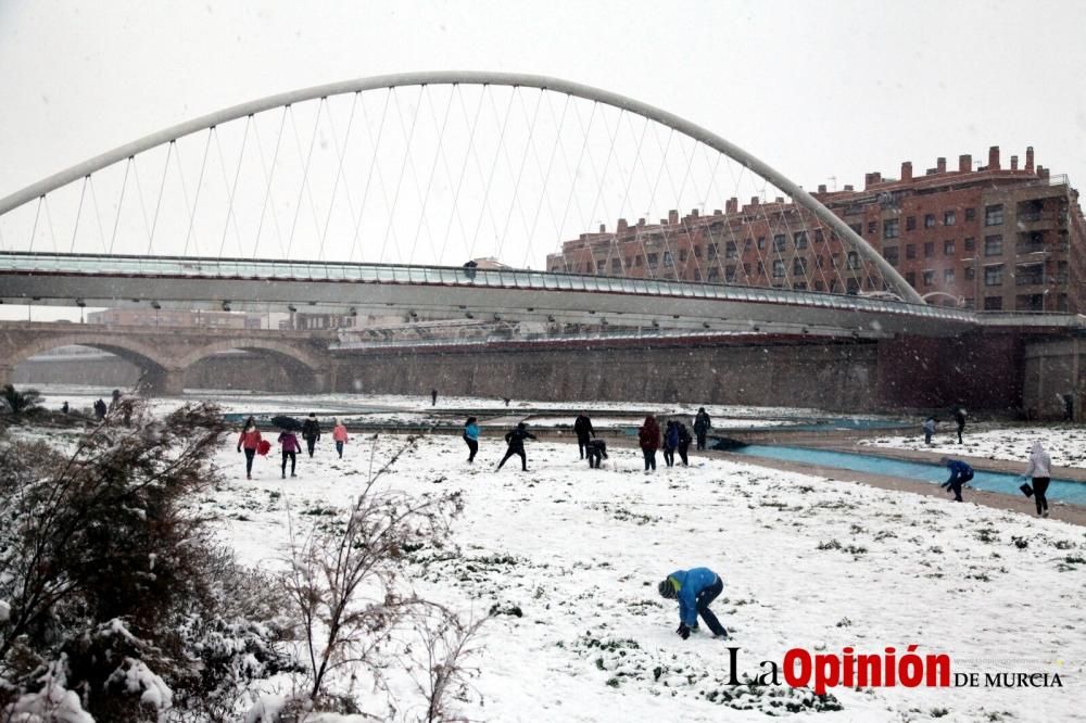 Gran nevada en Lorca