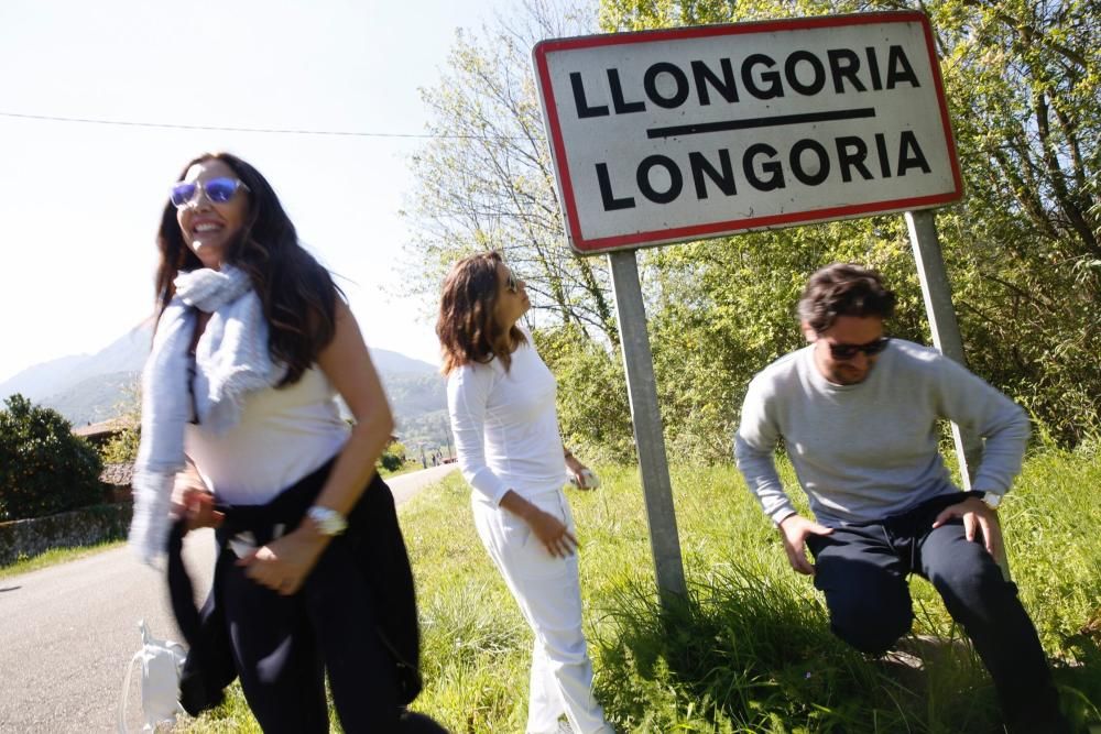 Eva Longoria visita su edén asturiano