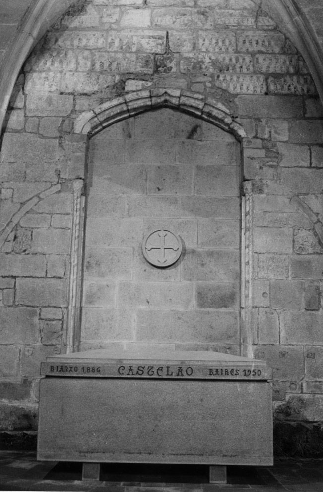 O sepulcro de Castelao no panteón de Galegos Ilustres nunha imaxe de arquivo Castelao