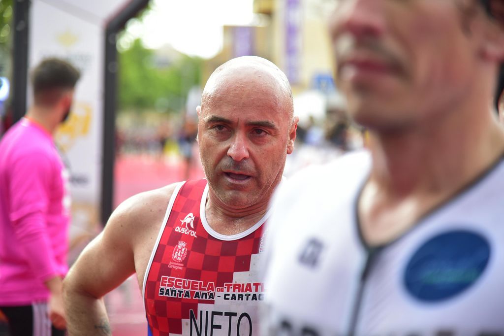 Llegada del triatlón de Fuente Álamo (I)