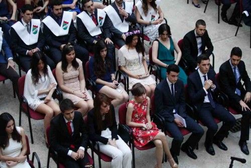 Imposicion de becas del Colegio Mayor Azarbe