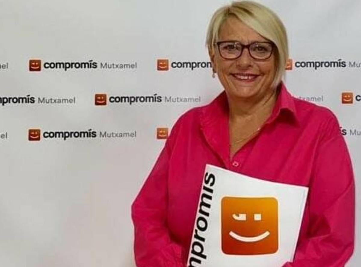 Conxi Martínez, candidata a la Alcaldía de Mutxamel por Compromís.