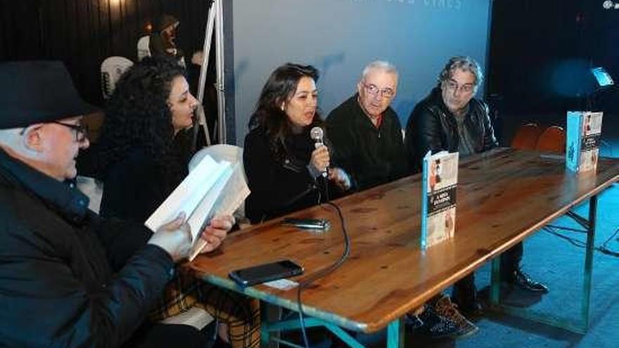 La presentación de &quot;A Meca dos Cines&quot;, ayer. // Muñiz