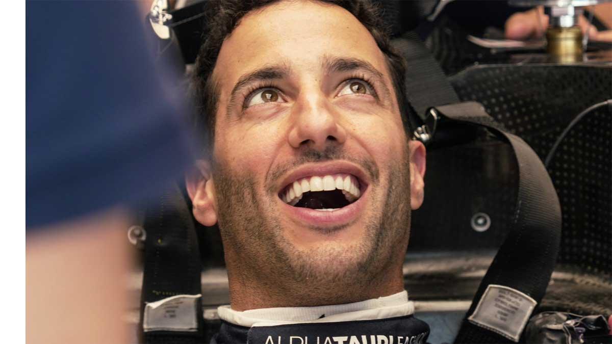 Daniel Ricciardo, ilusionado con su nueva oportunidad en Alpha Tauri