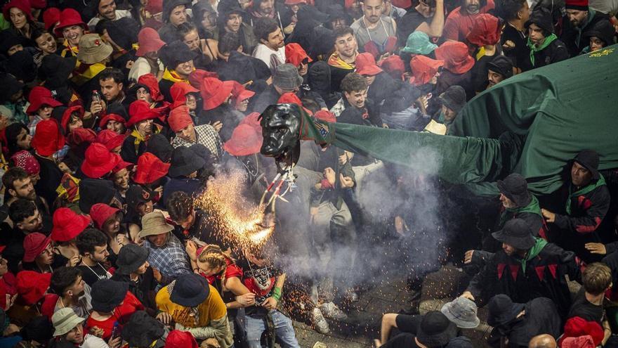 El cap de setmana de Patum acaba amb més de 300 assistits per la Creu Roja
