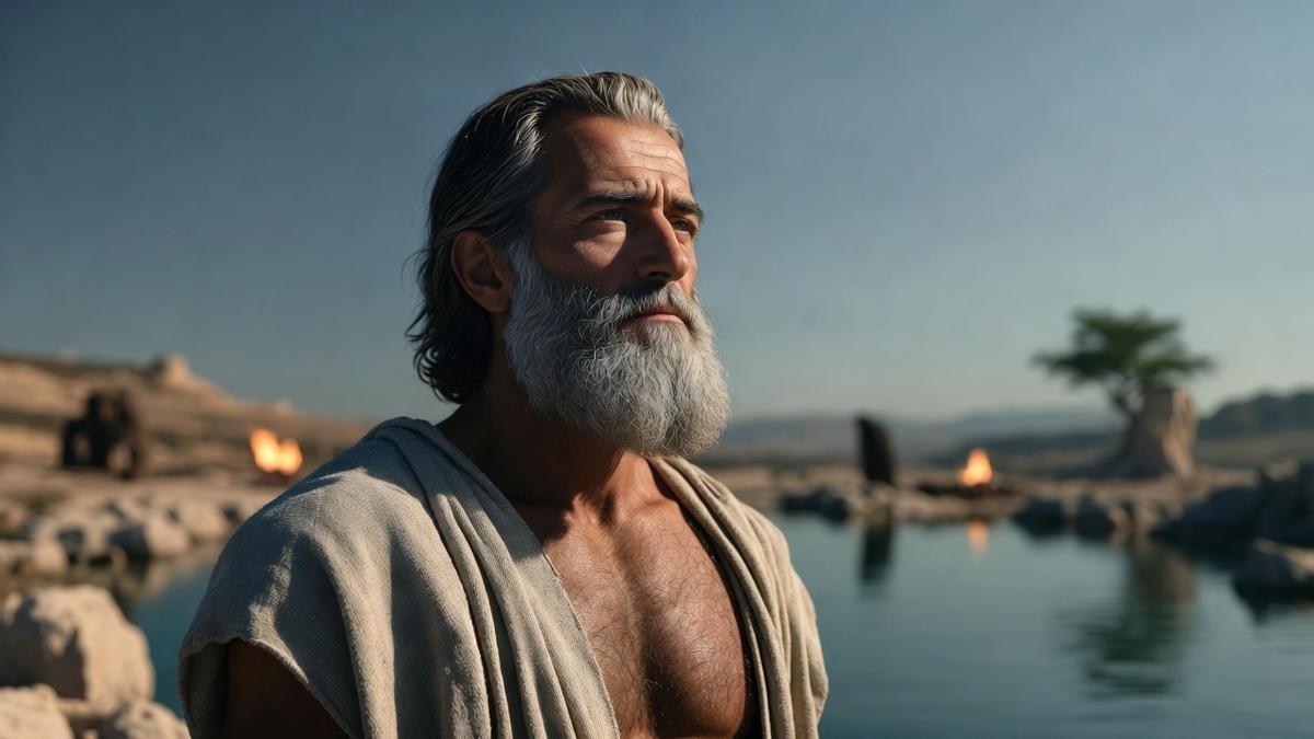 Anaximandro imaginaba el cosmos como un equilibrio entre fuerzas opuestas.