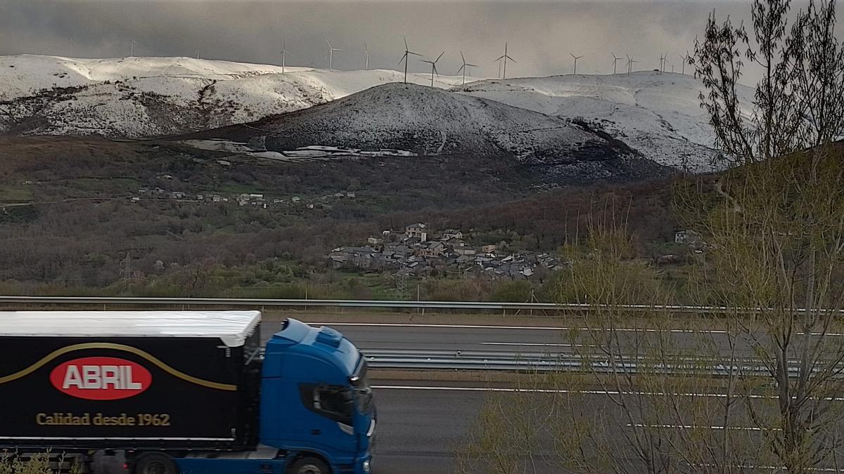 Nieve en Sanabria.