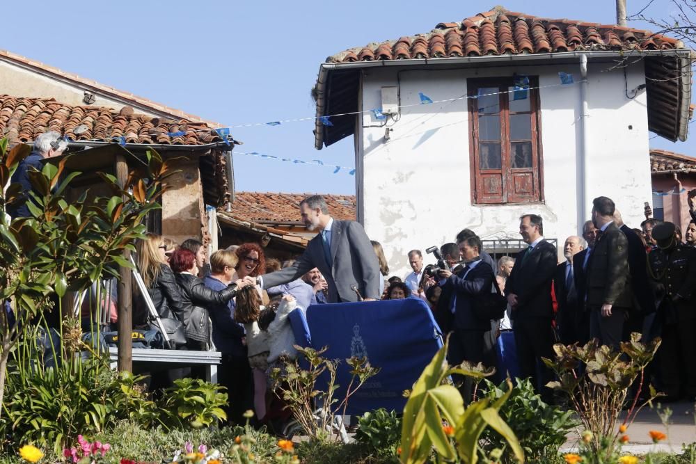 Los Reyes visitan Poreñu, Pueblo Ejemplar 2017