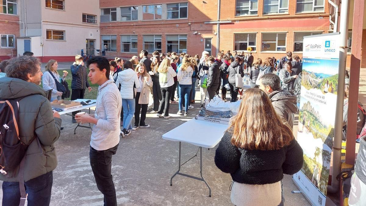 Imatge de la celebració de la prova a la UPC Manresa