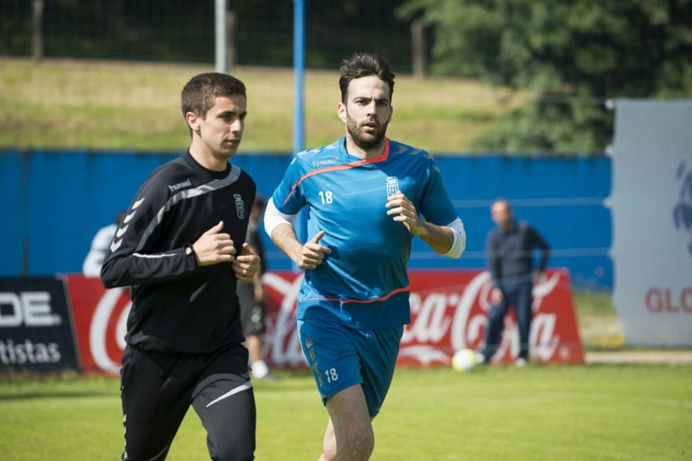 Entrenamiento del Real Oviedo