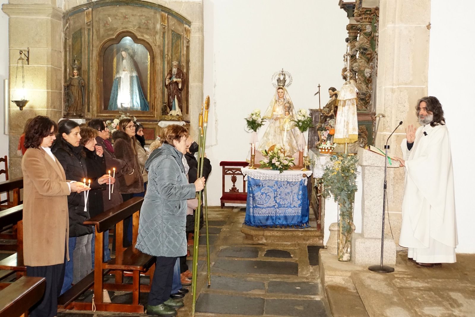 Rabanales celebra las vísperas de San Blas con la "Misa de Parida"