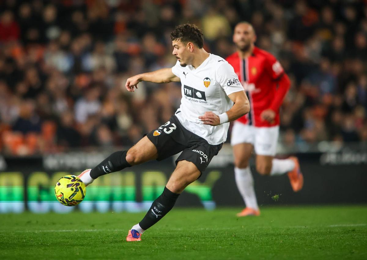 El Valencia CF - Mallorca, en imágenes