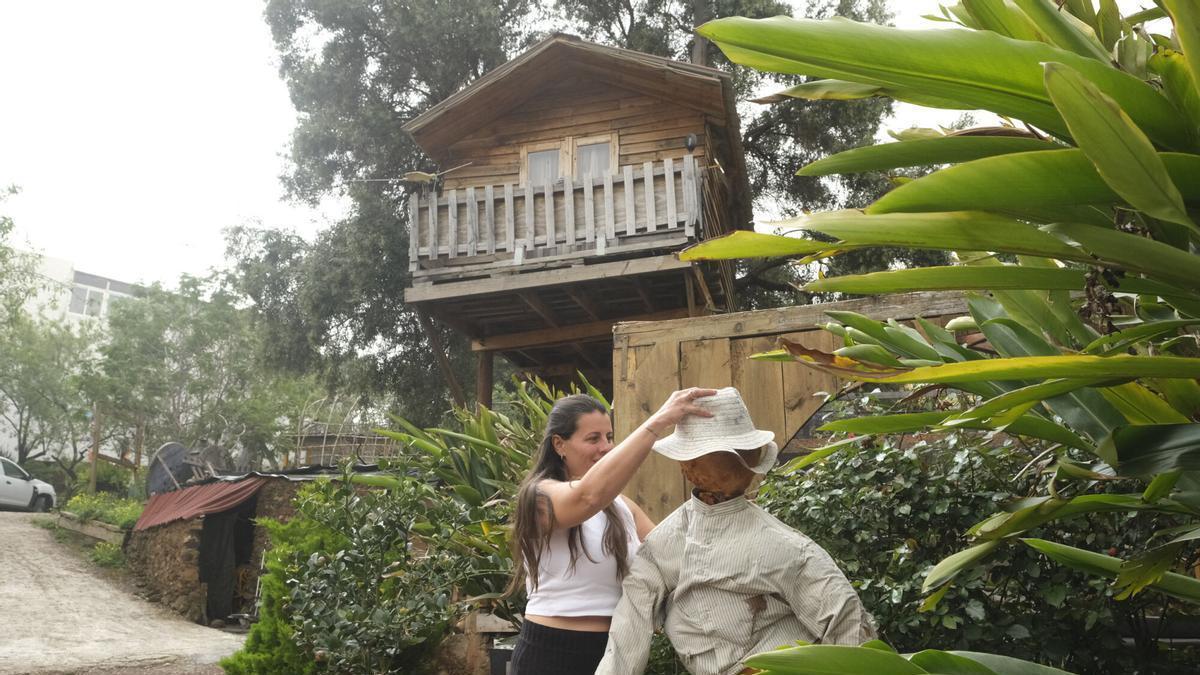Una casa en el árbol, cinco habitaciones y naturaleza pura: así es el refugio mágico de Cathaysa en Valsequillo