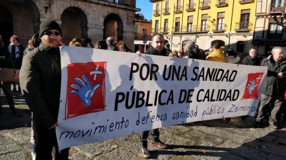 Manifestación en defensa de la Sanidad en Toro