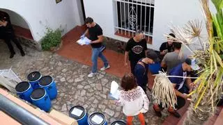 Operació policial a Girona contra una banda dedicada el tràfic de marihuana i d'armes