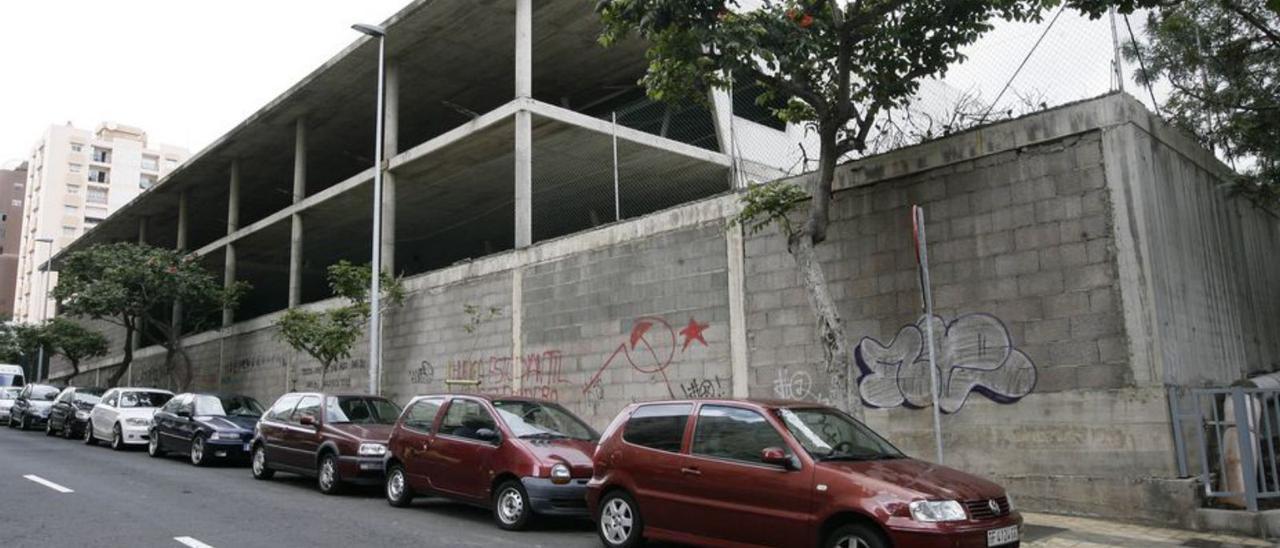 Zona del Palacio Municipal de Deportes de la capital.