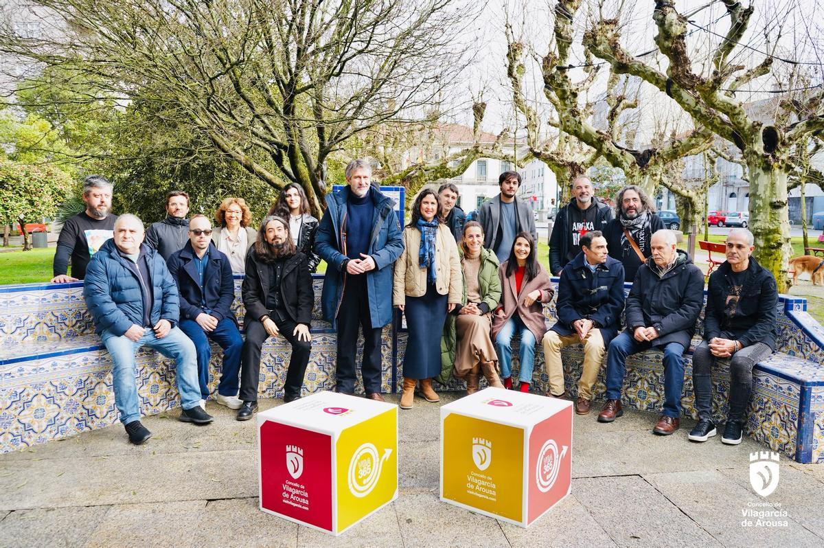 Organizadores y Concello mantuvieron ayer una reunión de trabajo.