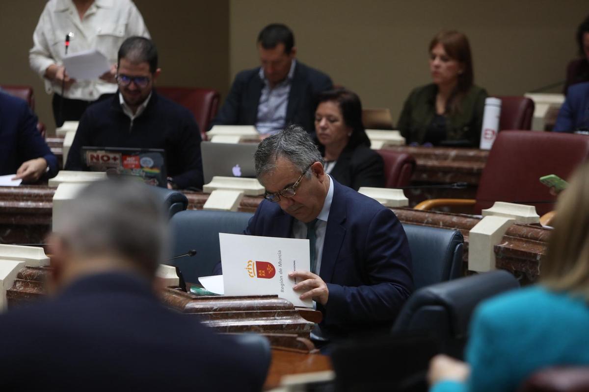 El consejero de Medio Ambiente, Juan María Vázquez.