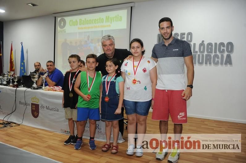 Clausura de la temporada del CB Myrtia