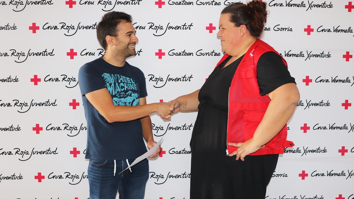 Firma de un convenio de Cruz Roja Juventud Zamora con el deporte.