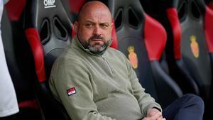 Manolo González, en el banquillo del Mallorca