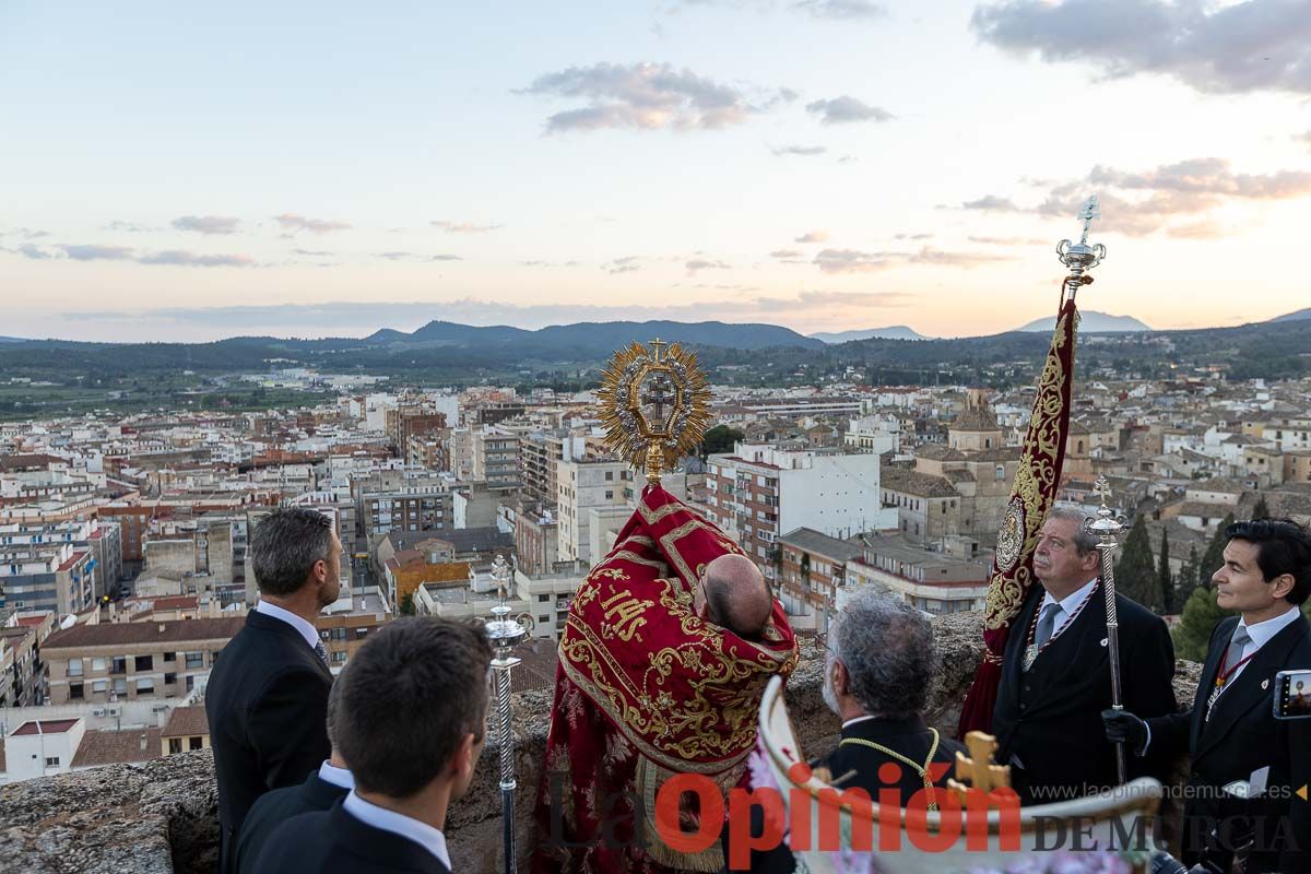 Procesión de subida a la Basílica en las Fiestas de Caravaca