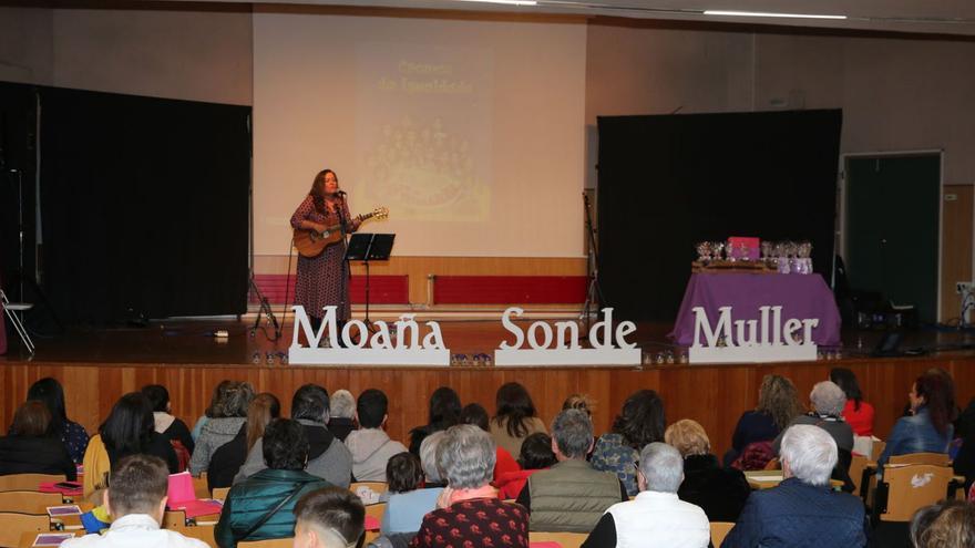 Una gala de la igualdad celebrada el año pasado en Moaña.
