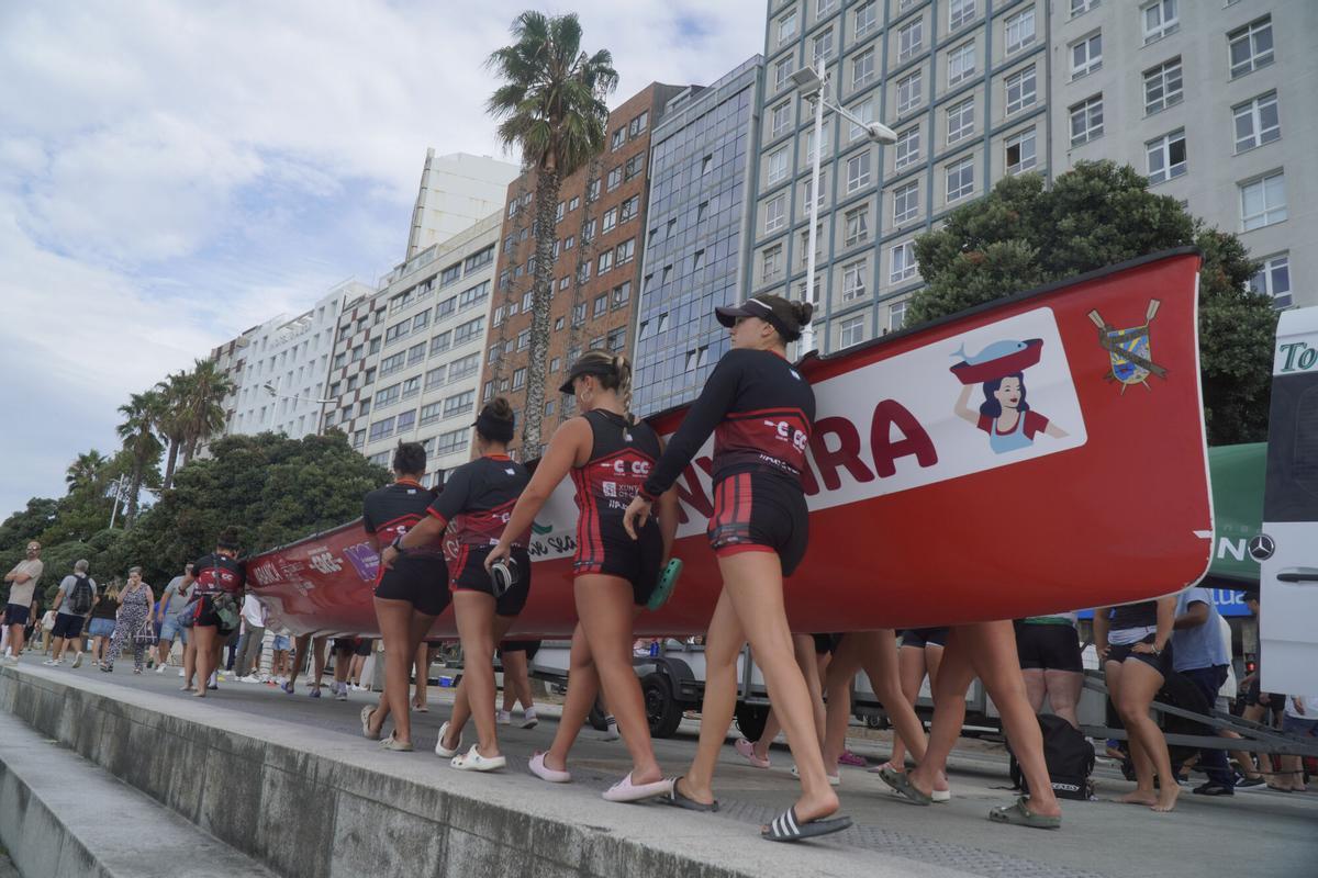 LLEGAN LAS TRAINEIRAS A RIAZOR